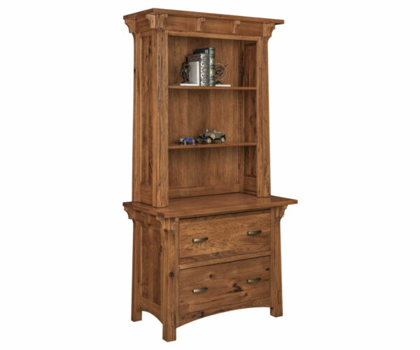 Manitoba Lateral File Cabinet With Hutch