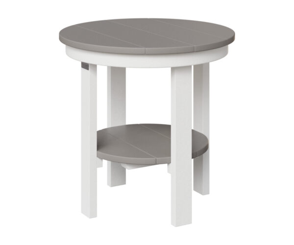 Round End Dining Table