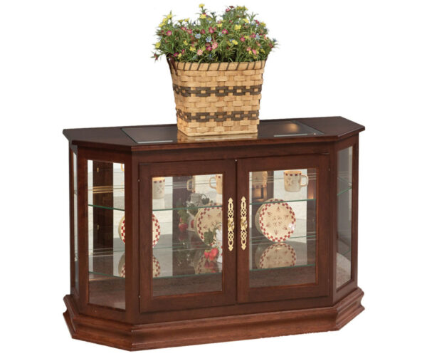 Angled Large Console Curio