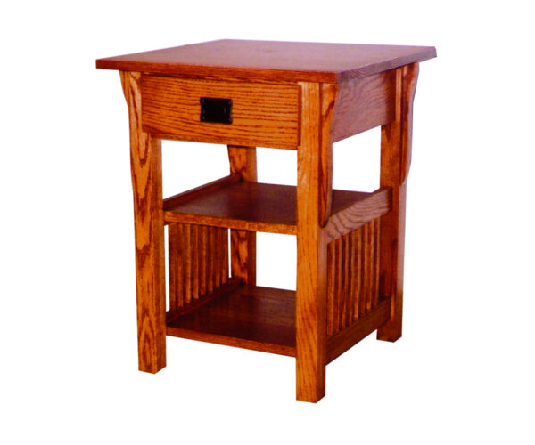 Prairie Mission Lamp Table with Drawer