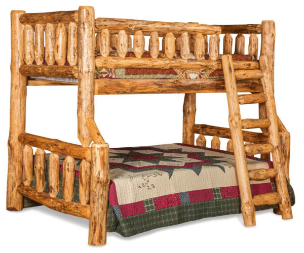 Full-Twin Bunk Bed With Opening