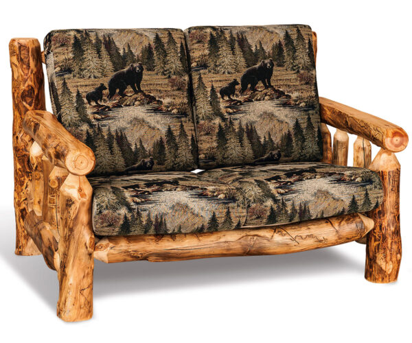 Loveseat with Bradley Fabric