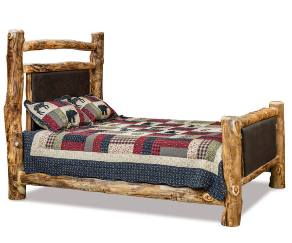 Extra Rail Panel Aspen Bed - Leather