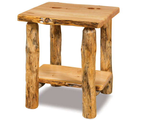 End Table with Shelf