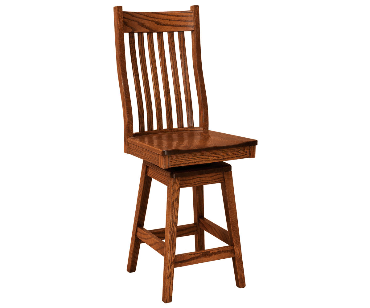 Wabash Swivel Bar Stool