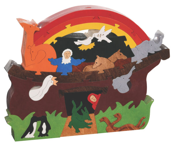 Large Noah's Ark Scroll Saw Puzzle