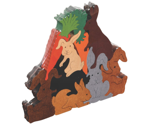 Pile Of Bunnies Scroll Saw Puzzle