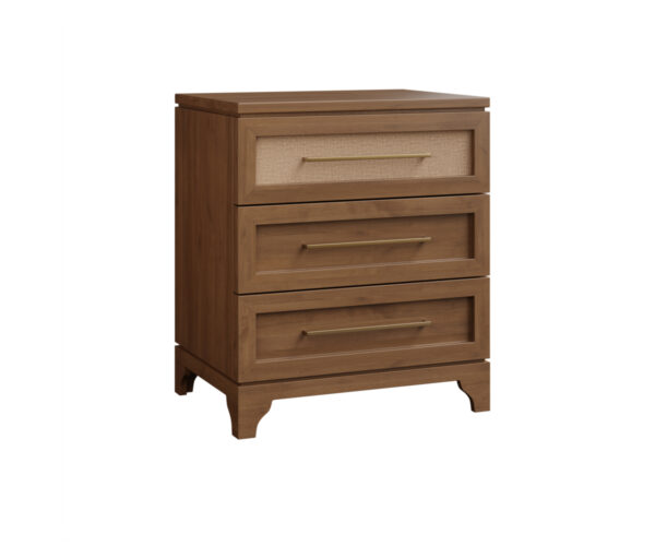 Cali 3 Drawer Nightstand