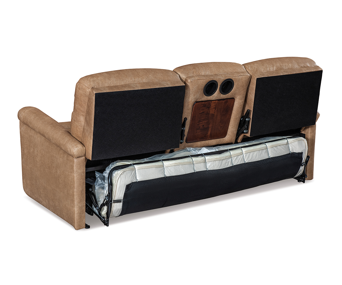 Lux Queen Hide-A-Bed Sofa - 74" - Image 4