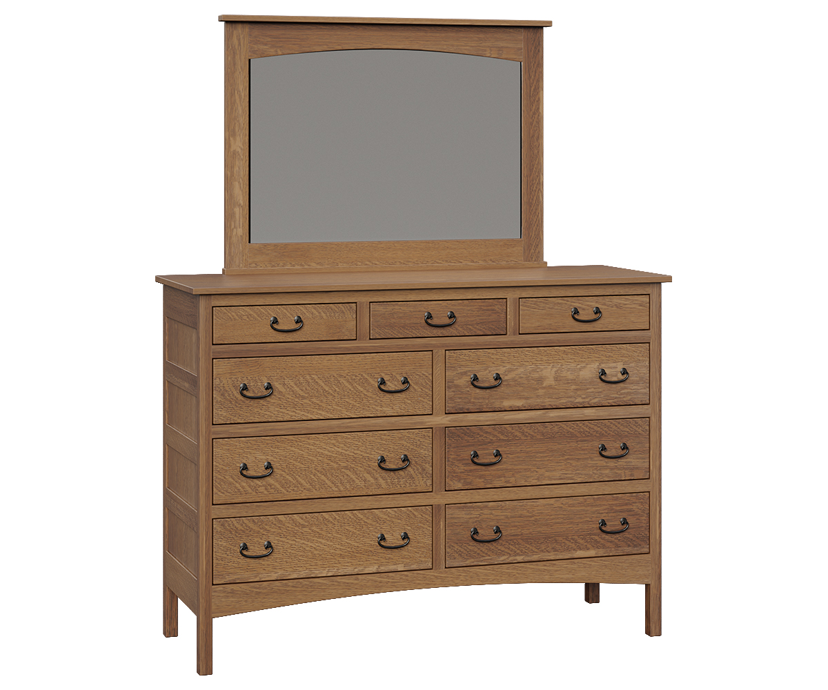 Granny Mission 9 Drawer Mule Dresser