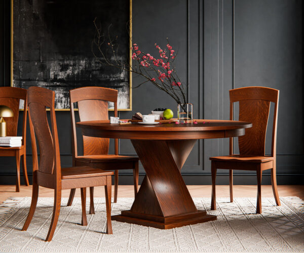 Lexington Single Pedestal Table Collection