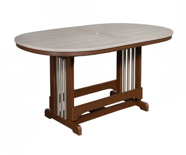 Oval Balcony Table - 44x72