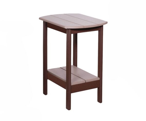 Oval Balcony End Table